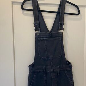 Madewell Black Denim Overalls - Size S
